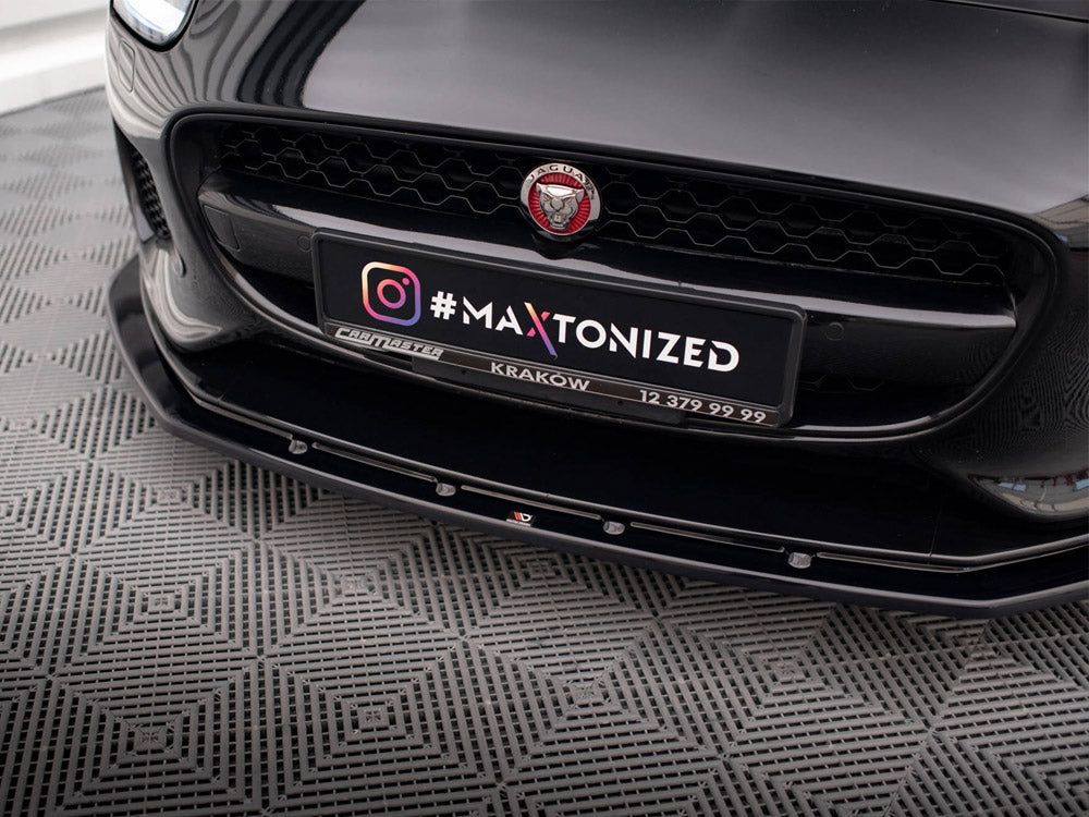 Maxton Design Front Splitter V.1 Jaguar F-Type Mk1 Facelift - JA-F-TYPE-1F-FD1G - Image 4