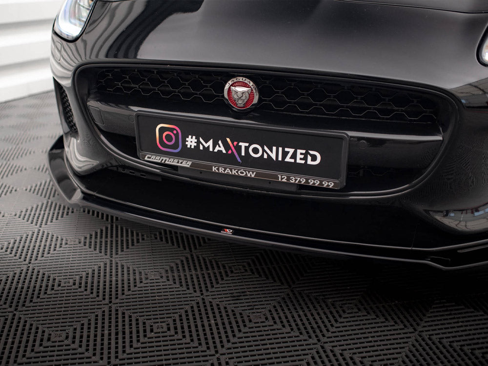 Maxton Design Front Splitter V.2 Jaguar F-Type Mk1 Facelift - JA-F-TYPE-1F-FD2G - Image 4