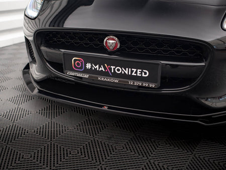 Maxton Design Front Splitter V.2 Jaguar F-Type Mk1 Facelift - JA-F-TYPE-1F-FD2G - Image 4