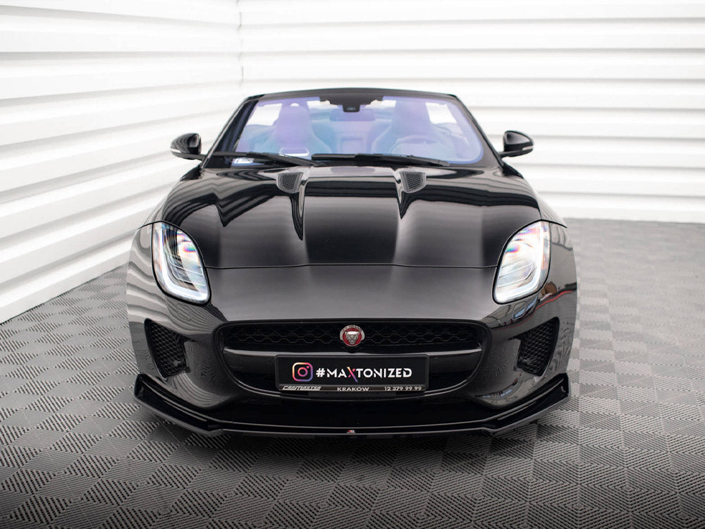 Maxton Design Front Splitter V.2 Jaguar F-Type Mk1 Facelift - JA-F-TYPE-1F-FD2G - Image 3