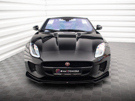 Maxton Design Front Splitter V.2 Jaguar F-Type Mk1 Facelift - JA-F-TYPE-1F-FD2G - Image 3
