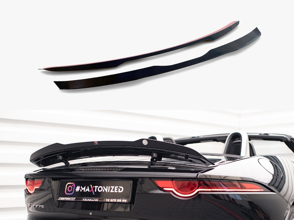 Maxton Design Spoiler CAP Jaguar F-Type Mk1 Facelift - JA-F-TYPE-1F-CAP1G - Image 1