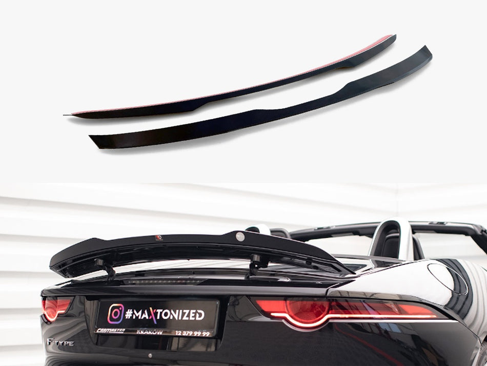 Maxton Design Spoiler CAP Jaguar F-Type Mk1 Facelift - JA-F-TYPE-1F-CAP1G - Image 1