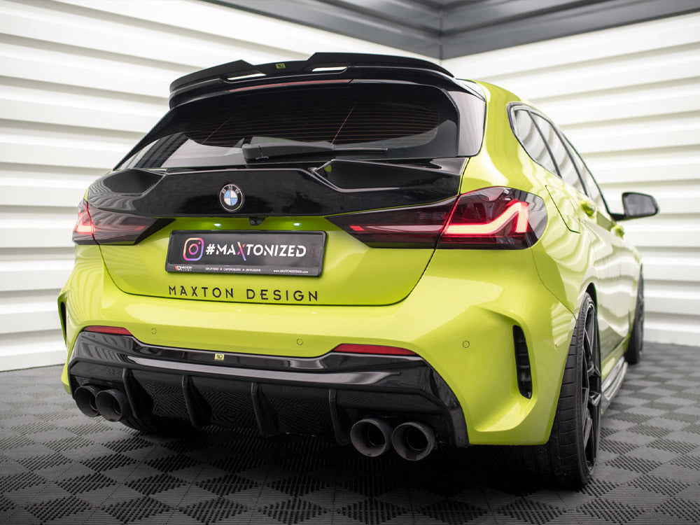 Maxton Design Rear Valance V.3 + Milltek Sport Exhaust BMW 1 F40 M-Pack / M135i - BM-1-40-MPACK-RS3OO_OO - Image 3