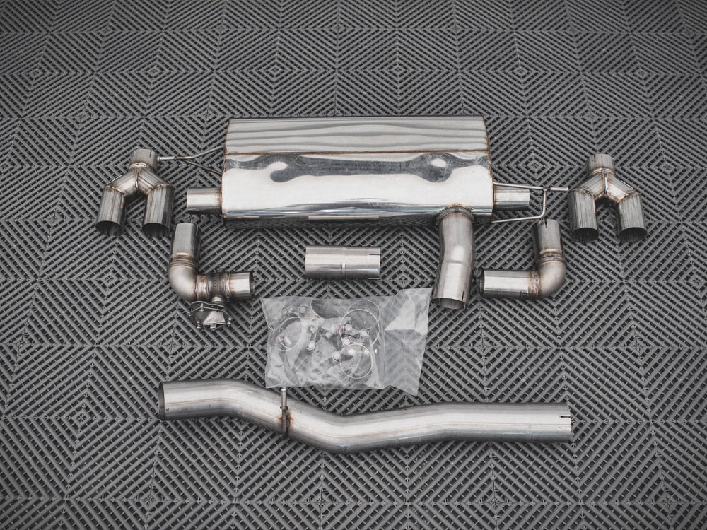 Maxton Design Rear Valance V.3 + Milltek Sport Exhaust BMW 1 F40 M-Pack / M135i - BM-1-40-MPACK-RS3OO_OO - Image 7