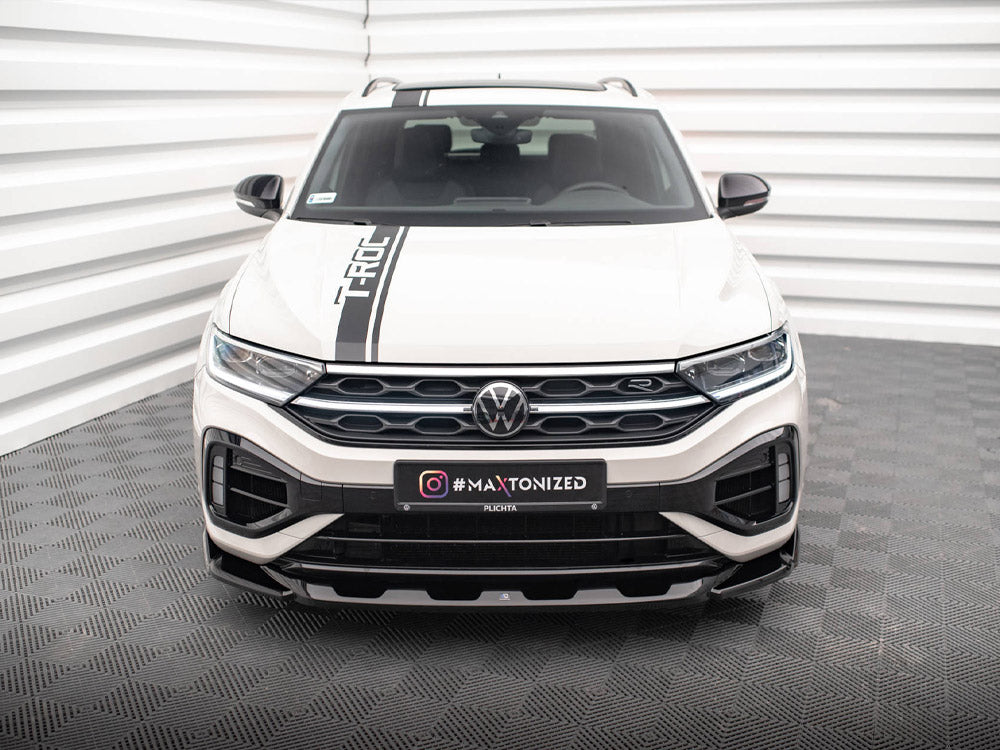 Maxton Design Front Splitter V.2 Volkswagen T-Roc R / R-Line Mk1 Facelift - VW-T-ROC-1-R-FD2G - Image 3