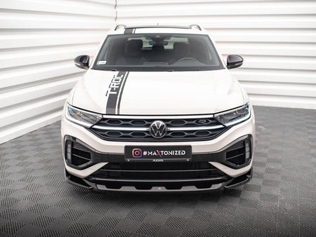 Maxton Design Front Splitter V.2 Volkswagen T-Roc R / R-Line Mk1 Facelift - VW-T-ROC-1-R-FD2G - Image 3