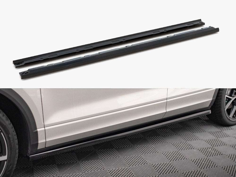 Maxton Design Side Skirts Diffusers Volkswagen T-Roc R / R-Line Mk1 - VW-T-ROC-1-R-SD1G - Image 1