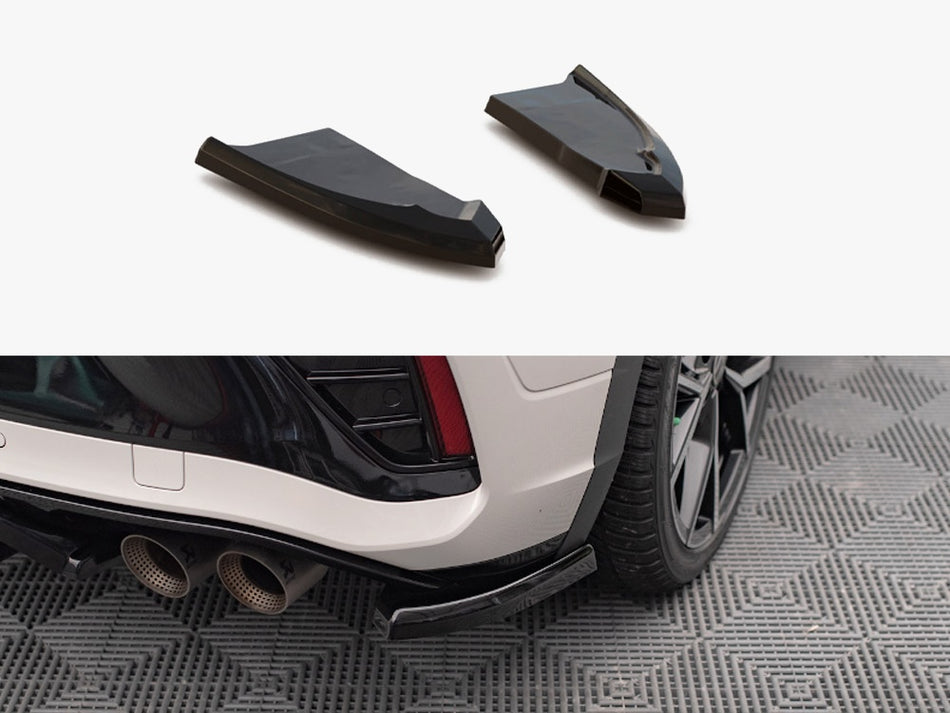 Maxton Design Rear Side Splitters Volkswagen T-Roc R / R-Line Mk1 Facelift - VW-T-ROC-1-R-RSD1G - Image 1