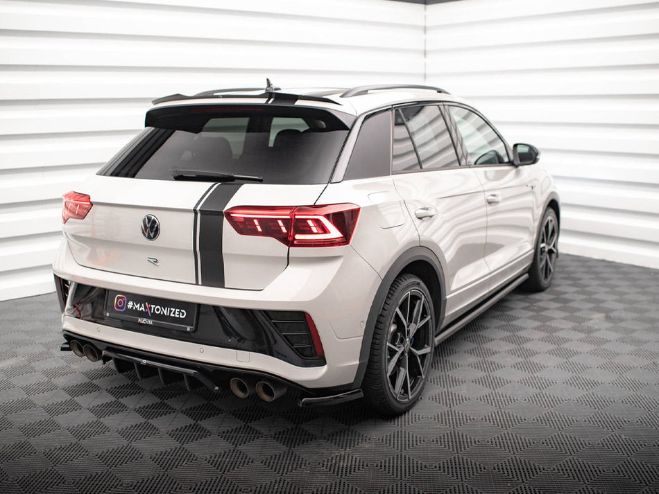 Maxton Design Rear Side Splitters Volkswagen T-Roc R / R-Line Mk1 Facelift - VW-T-ROC-1-R-RSD1G - Image 2