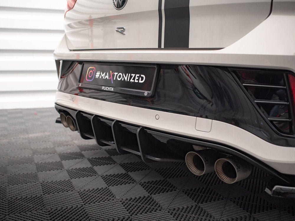 Maxton Design Street PRO Rear Diffuser Volkswagen T-Roc R Mk1 Facelift - VWTROC1RCNC-RS1B - Image 4