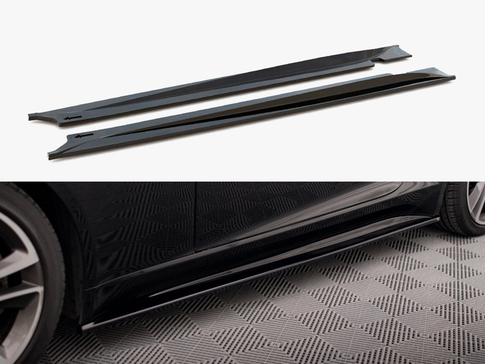 Maxton Design Side Skirts Diffusers Jaguar F-Type - JA-F-TYPE-1-SD1G - Image 1