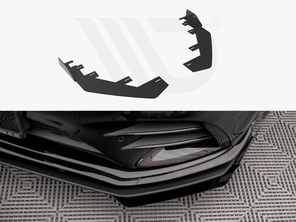 MAXTON DESIGN Front Flaps Mercedes A35 AMG / AMG-Line Aero Pack W177