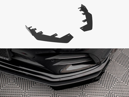 Maxton Design Front Flaps Mercedes A35 AMG / AMG-Line Aero Pack W177 - MEA17735CNC-FSF1G - Image 1