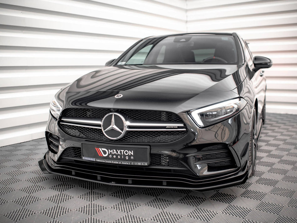 Maxton Design Front Flaps Mercedes A35 AMG / AMG-Line Aero Pack W177 - MEA17735CNC-FSF1G - Image 2