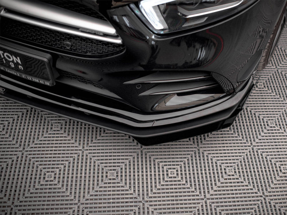 Maxton Design Front Flaps Mercedes A35 AMG / AMG-Line Aero Pack W177 - MEA17735CNC-FSF1G - Image 3
