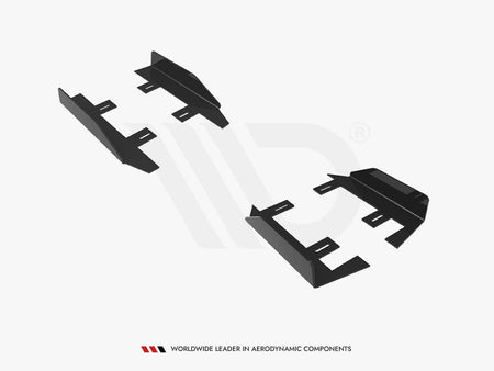 Maxton Design Side Flaps Mercedes A35 AMG / AMG-Line Aero Pack W177 - MEA17735CNC-SF1G - Image 4