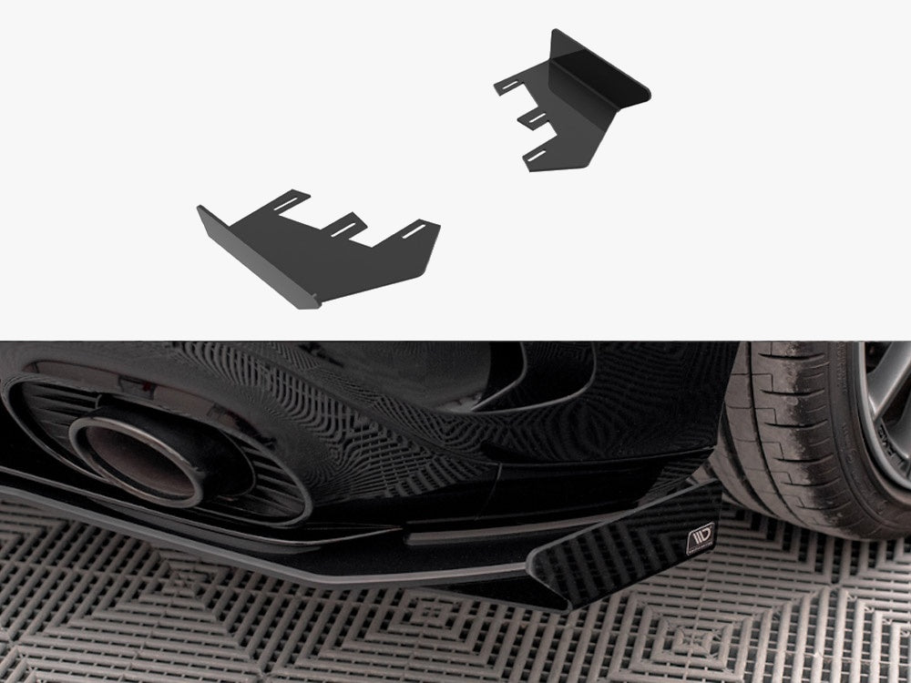 Maxton Design Rear Side Flaps Mercedes A35 AMG Hatchback Aero Pack W177 - MEA17735CNC-RSF1G - Image 1