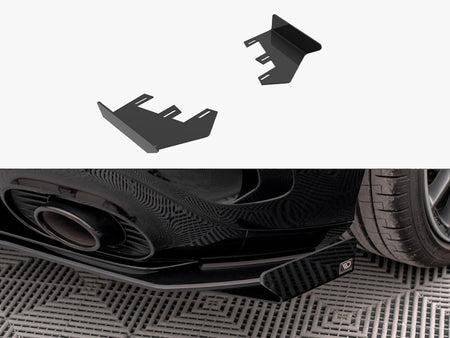 Maxton Design Rear Side Flaps Mercedes A35 AMG Hatchback Aero Pack W177 - MEA17735CNC-RSF1G - Image 1