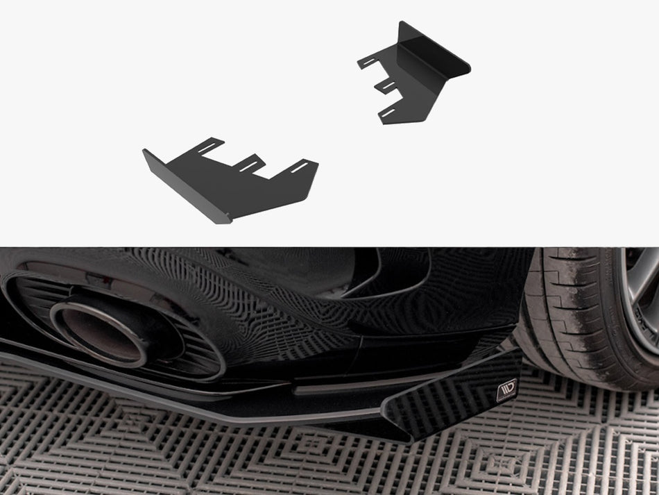 Maxton Design Rear Side Flaps Mercedes A35 AMG Hatchback Aero Pack W177 - MEA17735CNC-RSF1G - Image 1