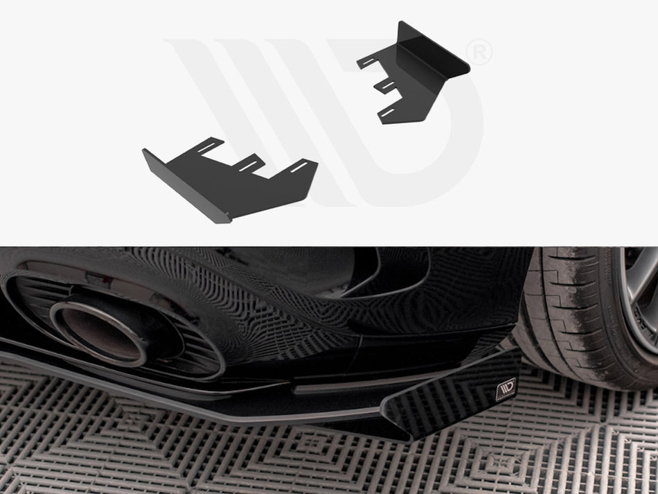 MAXTON DESIGN Rear Side Flaps Mercedes A35 AMG Hatchback Aero Pack W177