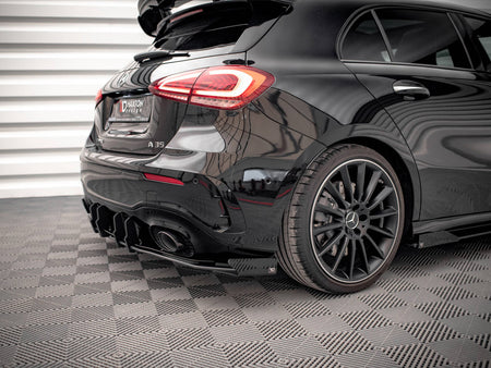 Maxton Design Rear Side Flaps Mercedes A35 AMG Hatchback Aero Pack W177 - MEA17735CNC-RSF1G - Image 2