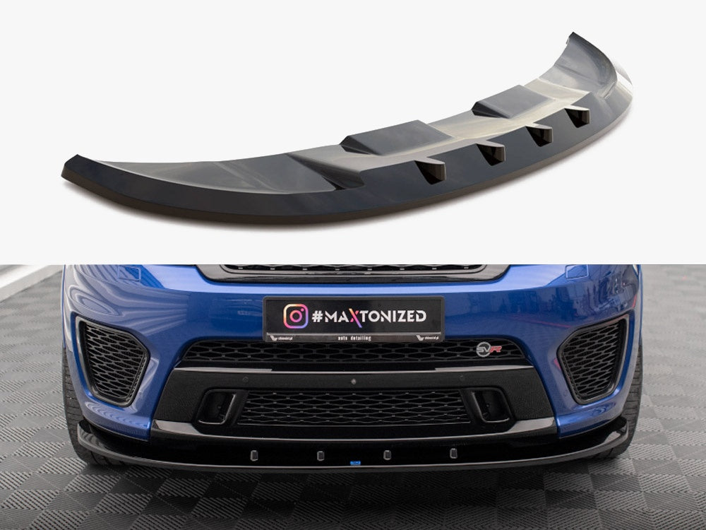 Maxton Design Front Splitter V.1 Land Rover Range Rover Sport SVR Mk2 - LR-RR-SPORT-2-SVR-FD1G - Image 1