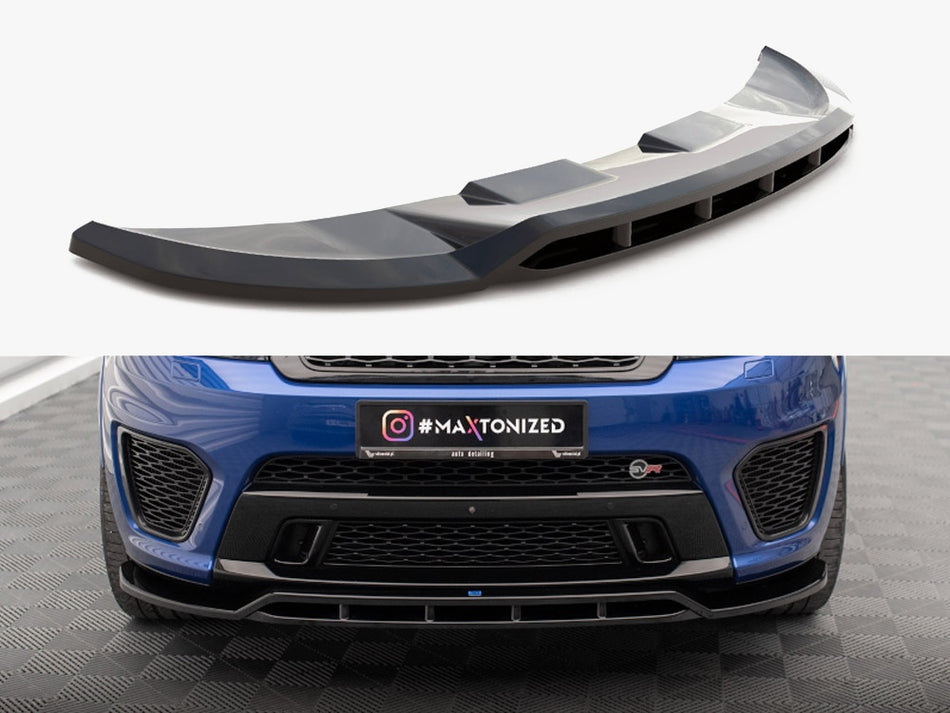 Maxton Design Front Splitter V.2 Land Rover Range Rover Sport SVR Mk2 - LR-RR-SPORT-2-SVR-FD2G+FD2RG - Image 1