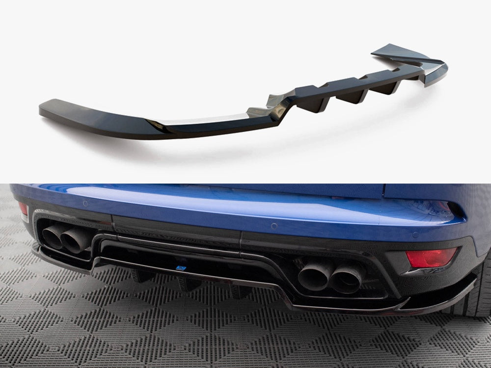 Maxton Design Rear Splitter (Vertical Bars) Land Rover Range Rover Sport SVR Mk2 - LR-RR-SPORT-2-SVR-RD1G+RD2G - Image 1