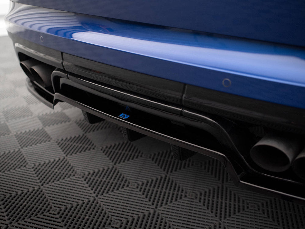 Maxton Design Rear Splitter (Vertical Bars) Land Rover Range Rover Sport SVR Mk2 - LR-RR-SPORT-2-SVR-RD1G+RD2G - Image 5