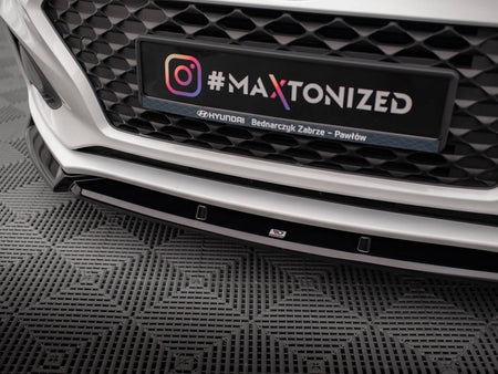 Maxton Design Front Splitter Front Splitter V.2 Hyundai I20 Mk2 Facelift - HY-I20-2F-FD2G - Image 4