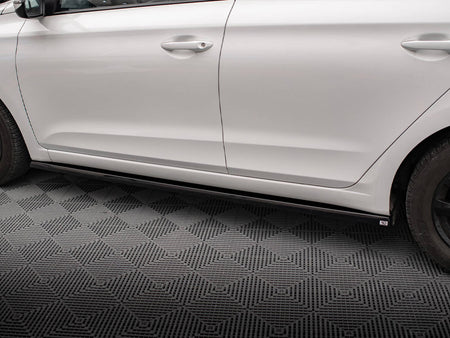 Maxton Design Side Skirts Diffusers Hyundai I20 Mk2 Facelift - HY-I20-2F-SD1G - Image 4
