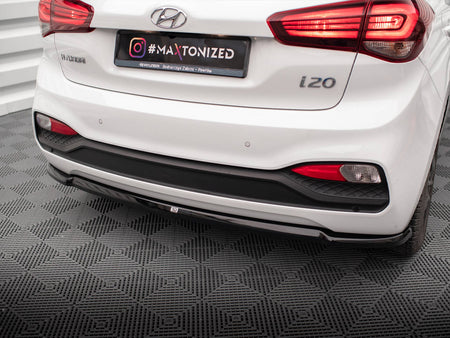 Maxton Design Central Rear Splitter Hyundai I20 Mk2 Facelift - HY-I20-2F-RD1G - Image 3