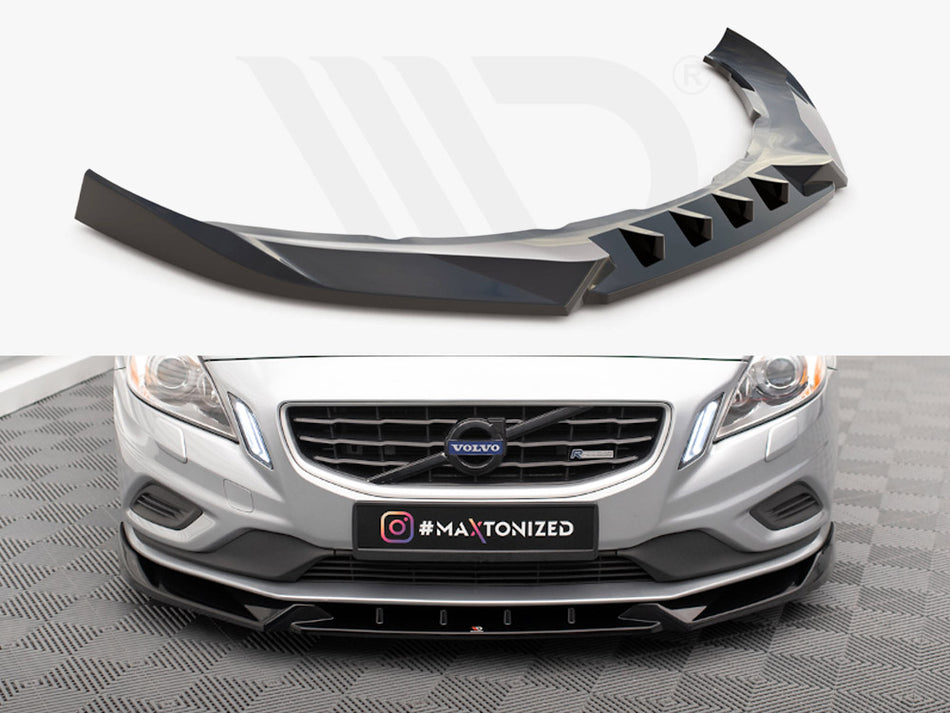 MAXTON DESIGN Front Splitter V.1 Volvo S60 R-Design Mk2