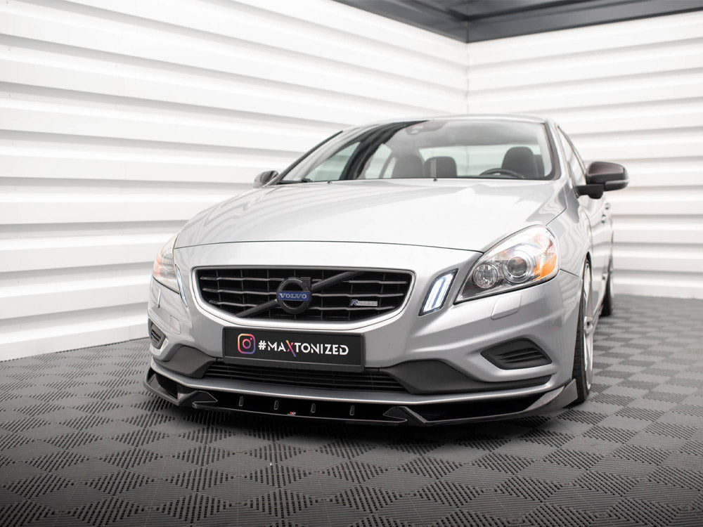 Maxton Design Front Splitter V.1 Volvo S60 R-Design Mk2 - VO-S60-2-RDESIGN-FD1G - Image 2