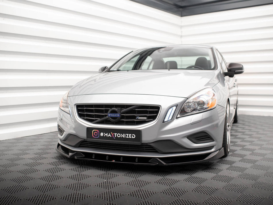 Maxton Design Front Splitter V.1 Volvo S60 R-Design Mk2 - VO-S60-2-RDESIGN-FD1G - Image 2