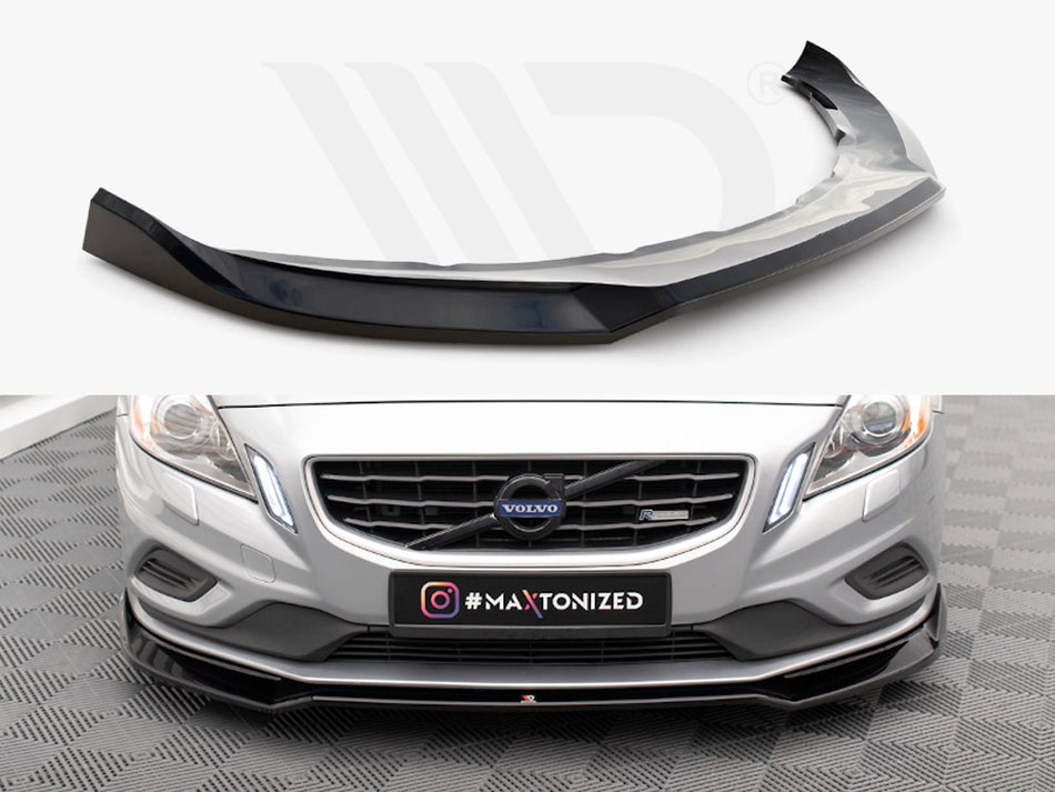 MAXTON DESIGN Front Splitter V.2 Volvo S60 R-Design Mk2