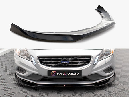 Maxton Design Front Splitter V.2 Volvo S60 R-Design Mk2 - VO-S60-2-RDESIGN-FD2G - Image 1