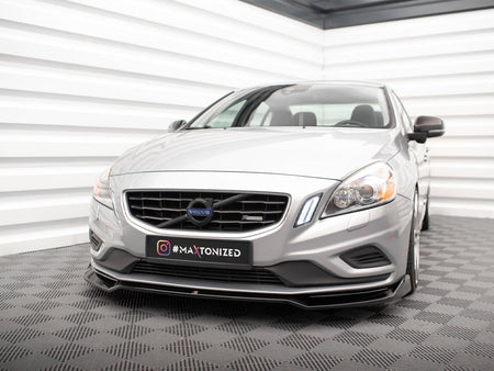 Maxton Design Front Splitter V.2 Volvo S60 R-Design Mk2 - VO-S60-2-RDESIGN-FD2G - Image 2