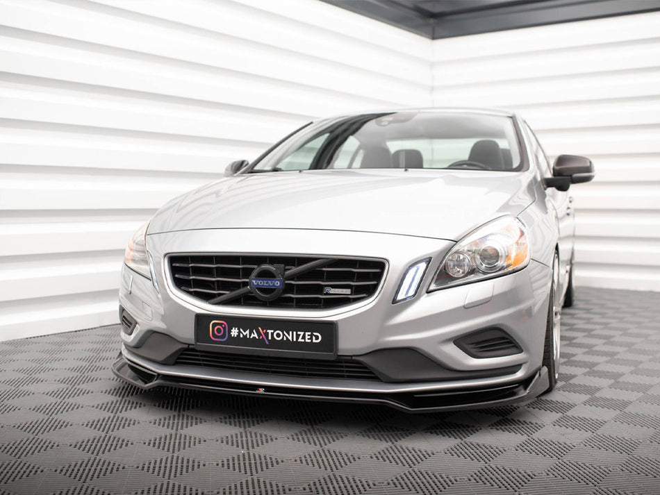 Maxton Design Front Splitter V.2 Volvo S60 R-Design Mk2 - VO-S60-2-RDESIGN-FD2G - Image 2