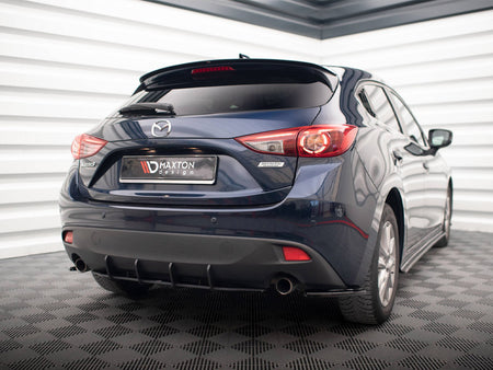Maxton Design Street PRO Rear Diffuser Mazda 3 Mk3 - MA33CNC-RS1B - Image 2