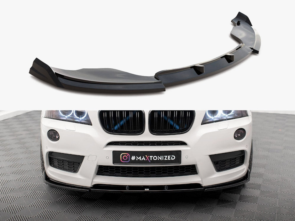 Maxton Design Front Splitter BMW X3 M-Pack F25 - BM-X3-25-MPACK-FD2G - Image 1