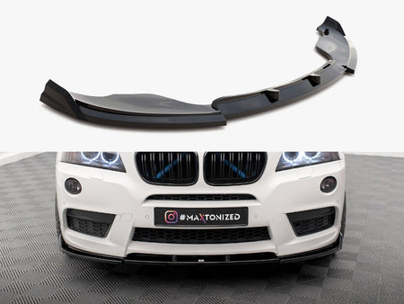 Maxton Design Front Splitter BMW X3 M-Pack F25 - BM-X3-25-MPACK-FD2G - Image 1