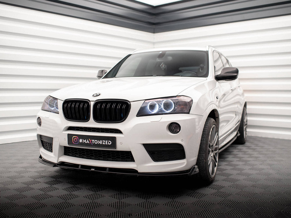 Maxton Design Front Splitter BMW X3 M-Pack F25 - BM-X3-25-MPACK-FD2G - Image 2
