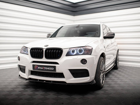Maxton Design Front Splitter BMW X3 M-Pack F25 - BM-X3-25-MPACK-FD2G - Image 2
