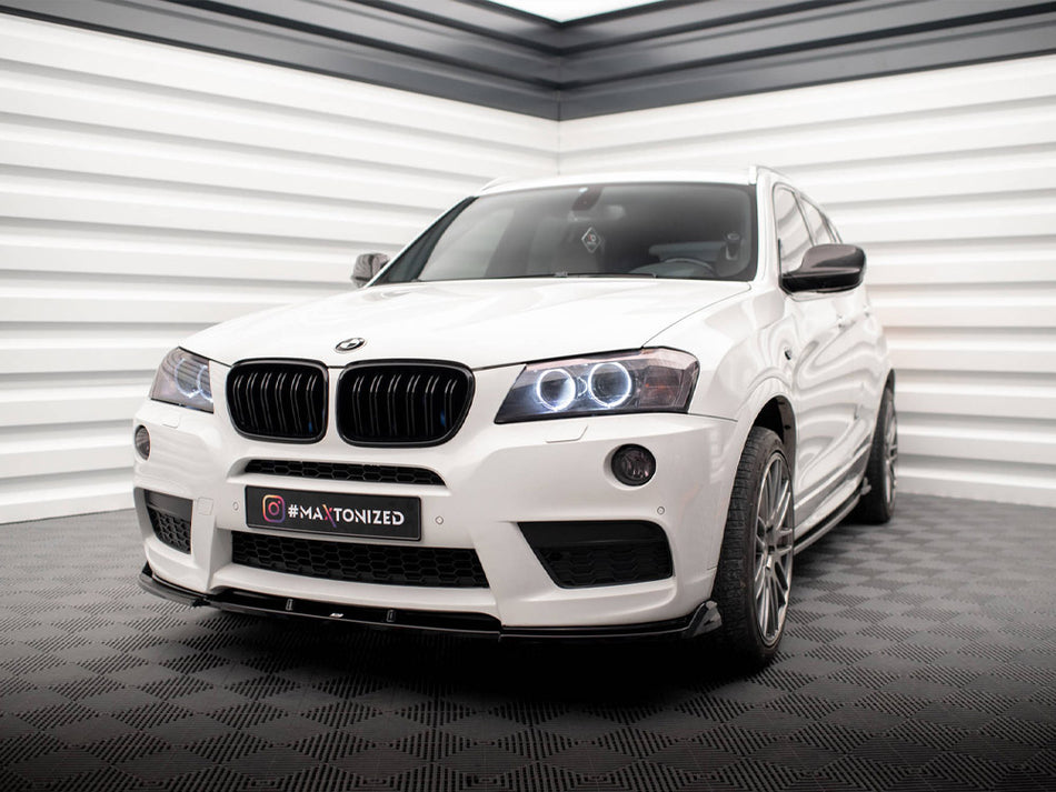 Maxton Design Front Splitter BMW X3 M-Pack F25 - BM-X3-25-MPACK-FD2G - Image 2