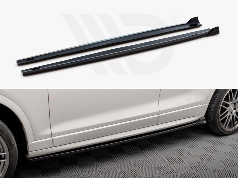 SIDE SKIRTS DIFFUSERS BMW X3 M-PACK F25