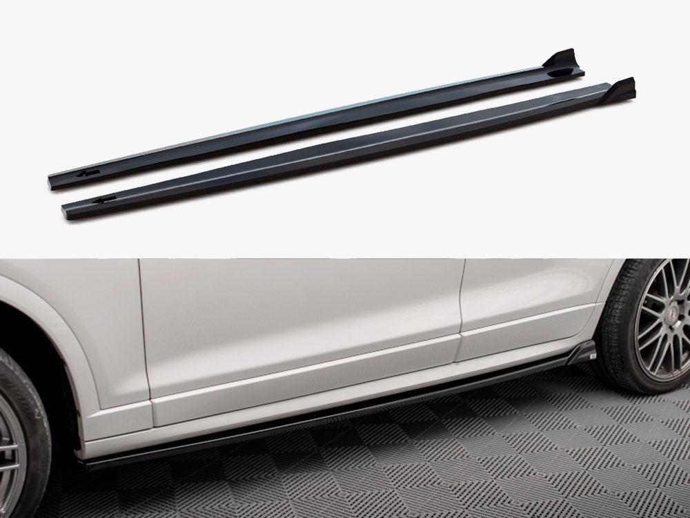Side Skirts Diffusers BMW X3 M-Pack F25