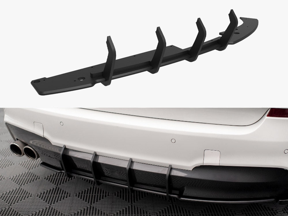 Maxton Design Street PRO Rear Diffuser BMW X3 M-Pack F25 - BMX325MPACKCNC-RS1B - Image 1