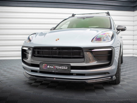 Maxton Design Front Splitter Porsche Macan Mk1 Facelift 2 - PO-MA-1F2-FD1G - Image 2